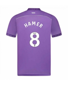 Sheffield United Gustavo Hamer #8 Maglia Gara Terza Repliche 2025-26 Maniche Corte Sheffield United Gustavo Hamer #8 Maglia Gara Terza Repliche 2025-26 Maniche Corte